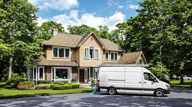 North Ridgeville Dryer Vent Cleaning dryer vent cleaning crew working in Avon, OH