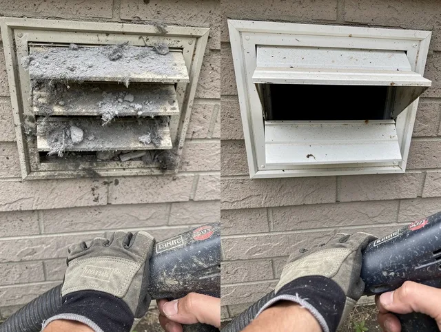 Professional dryer exhaust vent cleaning by North Ridgeville Dryer Vent Cleaning in North Ridgeville