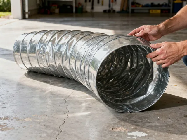North Ridgeville Dryer Vent Cleaning specialist using advanced equipment for thorough duct cleaning in North Ridgeville