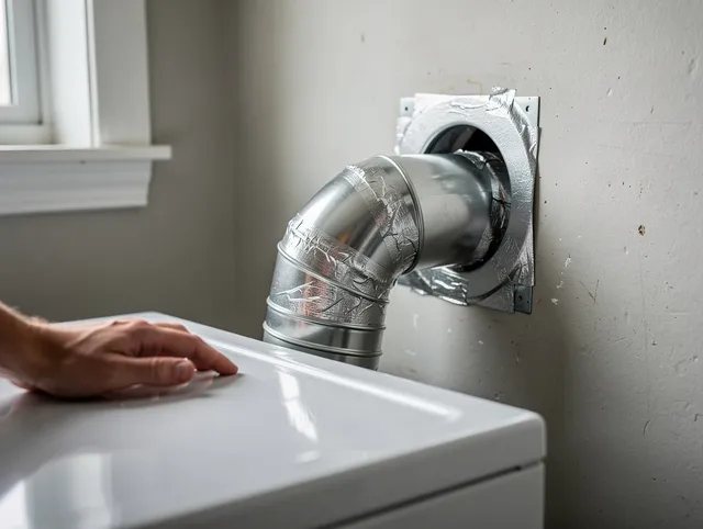 North Ridgeville Dryer Vent Cleaning expert performing professional dryer vent repair and installation in North Ridgeville