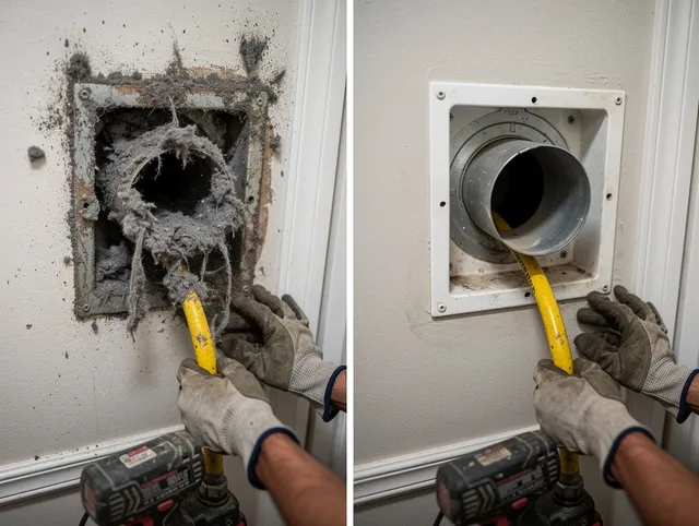Expert gas dryer vent cleaning by North Ridgeville Dryer Vent Cleaning in North Ridgeville