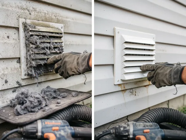 Residential dryer vent cleaning by North Ridgeville Dryer Vent Cleaning in North Ridgeville